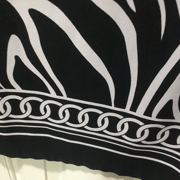 Anne Sexton copy cat zebra print dress size medium - Picture 4 of 5